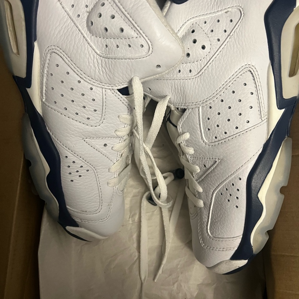Jordan Kids Sneakers White and Navy